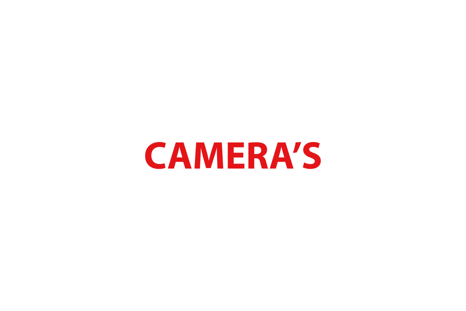 Camera's
